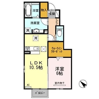 間取図 アムール新館