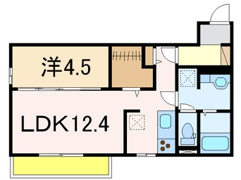 間取図 プランドール（下々条）