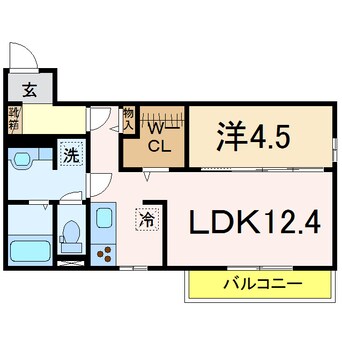 間取図 プランドール（下々条）
