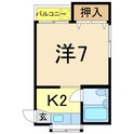 ワンセルフ（下山）の間取図