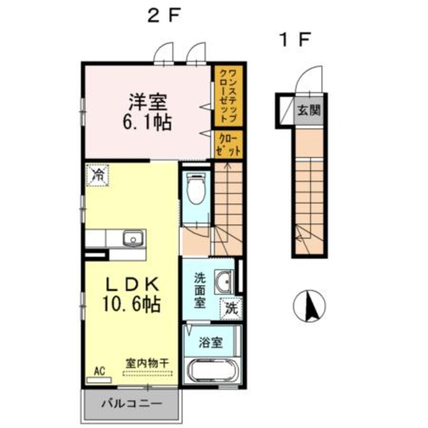 間取図 ノヴェル　ヴィラ