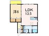 ハイム　ナナヨシ 1LDKの間取り