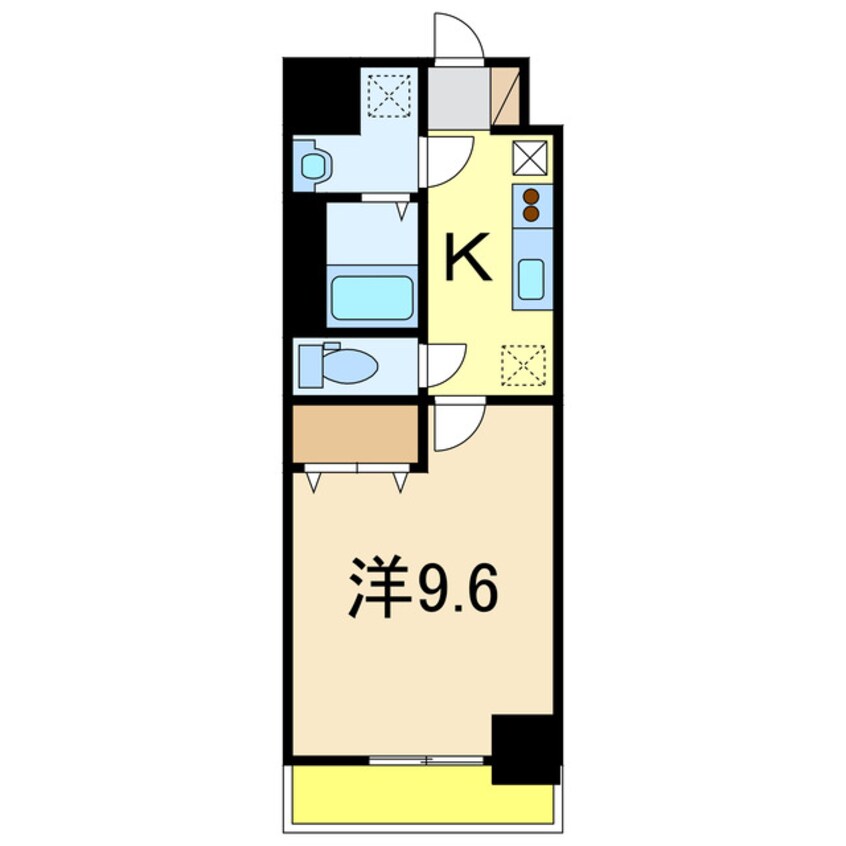 間取図 パークハイツ長岡