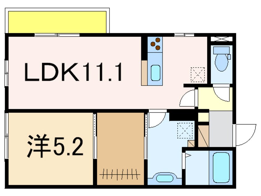 間取図 シャーロットダイアナ