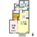 コンフォルトドゥの間取図