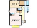 スカイヒルズの間取図