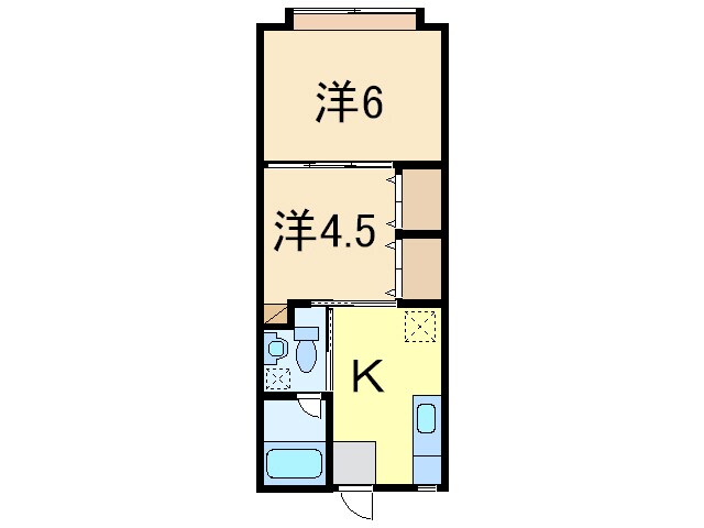 間取り図 ジョイフルⅡ