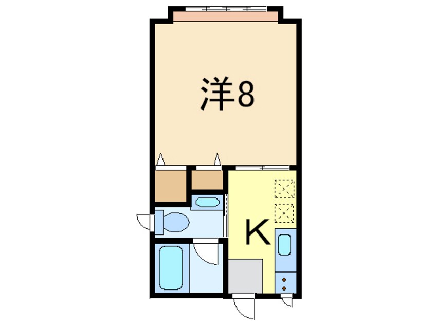 間取図 ウエストウッドⅡ