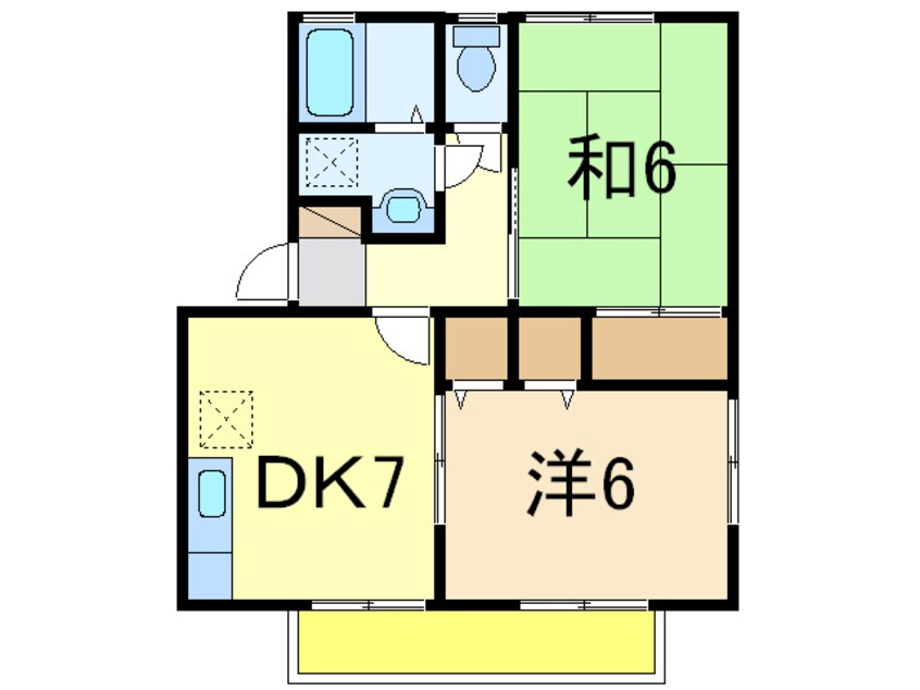 間取図 ウィステリアＣ