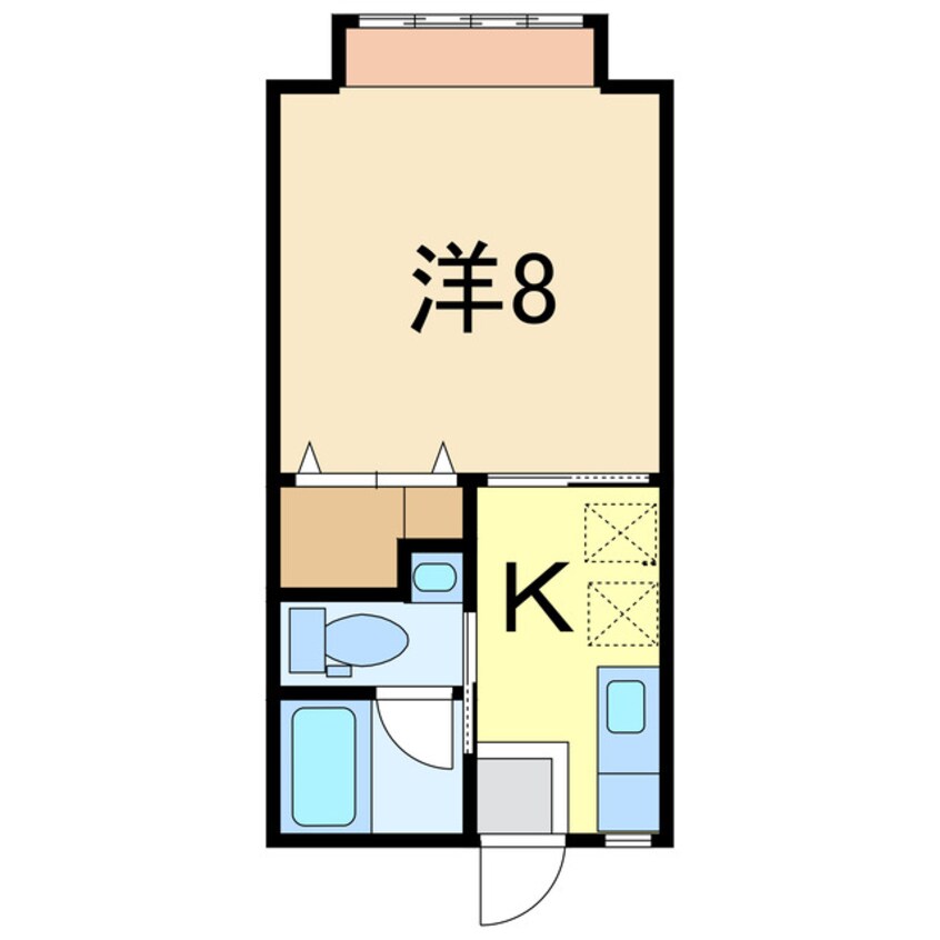 間取図 プレステージ泉