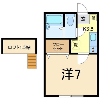 間取図 プレオハイツB