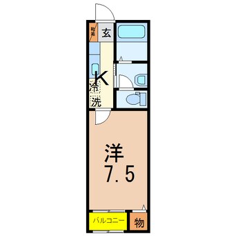 間取図 エステートⅡ