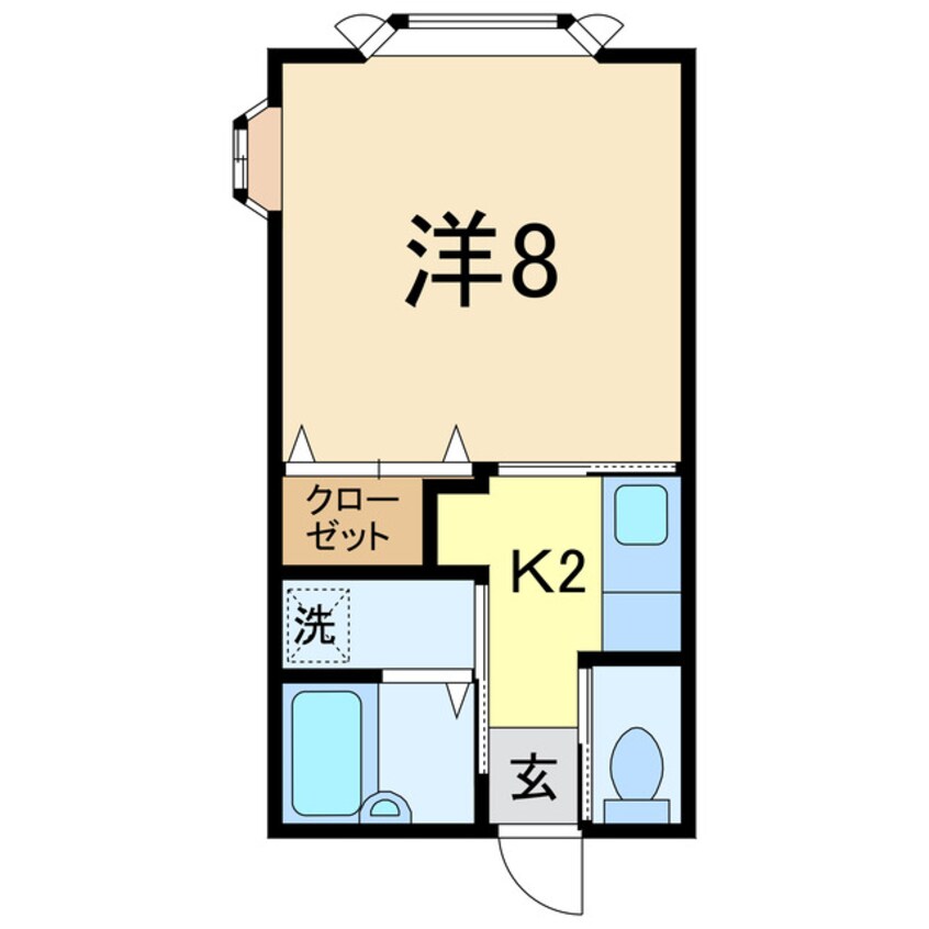 間取図 リバティ21