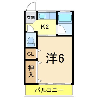 間取図 サンエイトハイツ