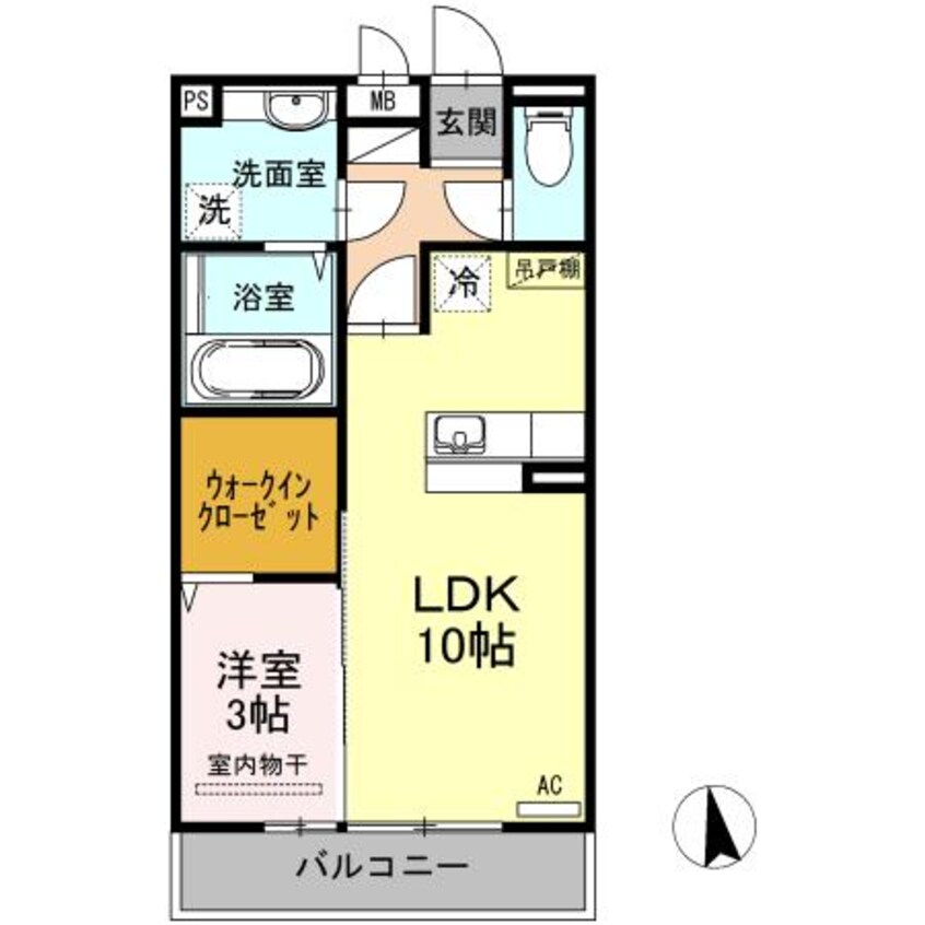 間取図 コンフォルト　アン