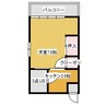 ステーツ今井Ⅰ 1Kの間取り