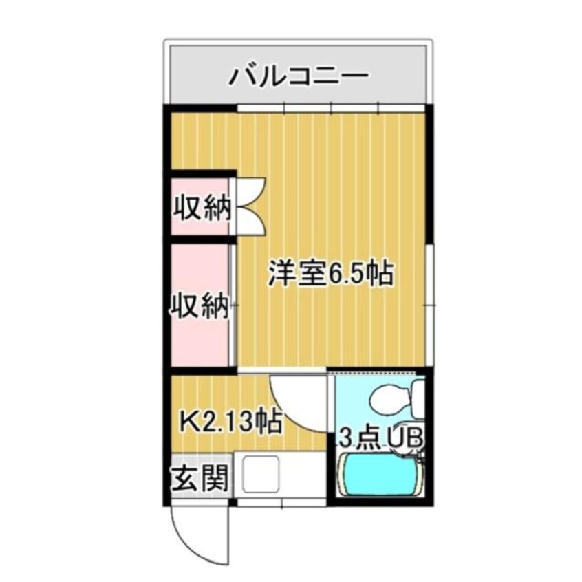 間取図 ステーツ今井Ⅰ