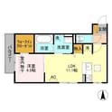 プリムローズの間取図