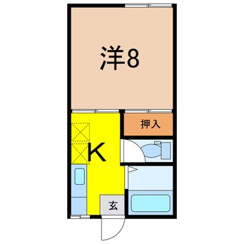 間取図 フォーブルグリーン