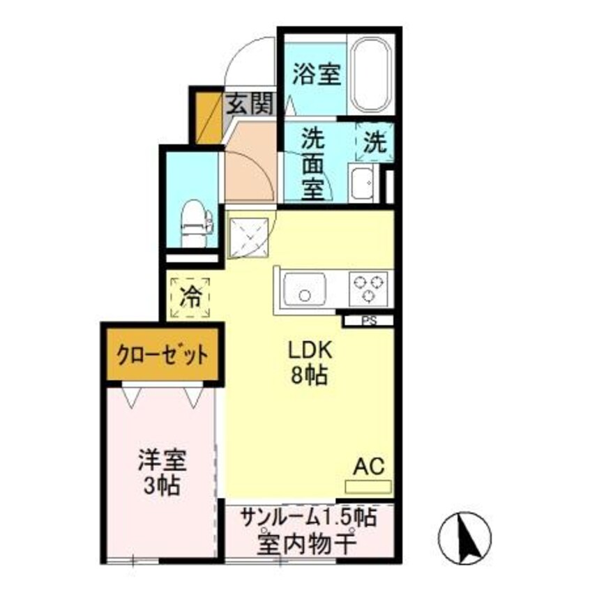 間取図 ソルテリア