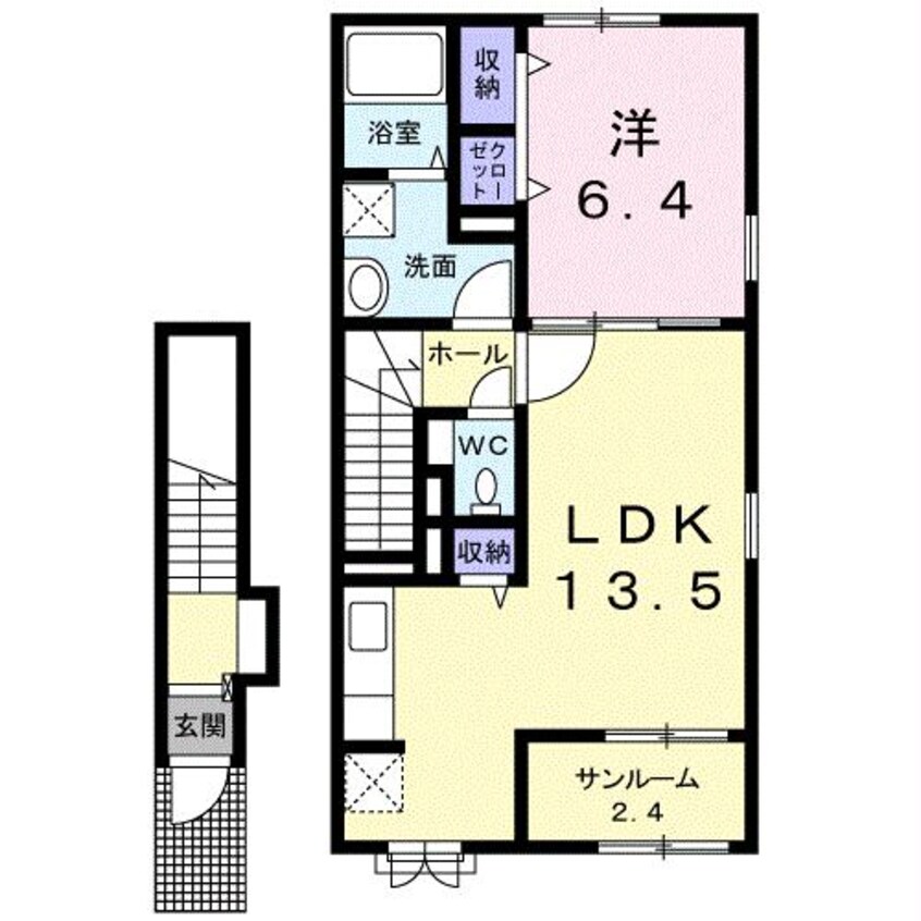 間取図 フルッソ　エテルノ