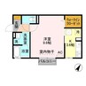ブリリオ 1Kの間取り