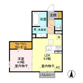 間取図 アンジュール・ウィット