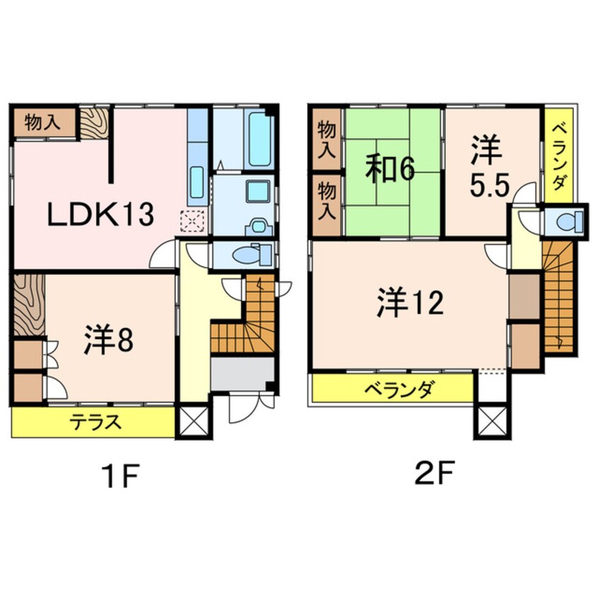 間取図 ブルックリンスタイルNakajima