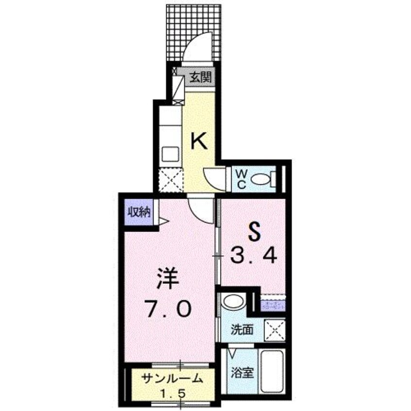 間取図 ノーブル笹崎