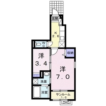 間取図 サンレーヴェ