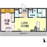プレミアステイツＳ 1LDKの間取り