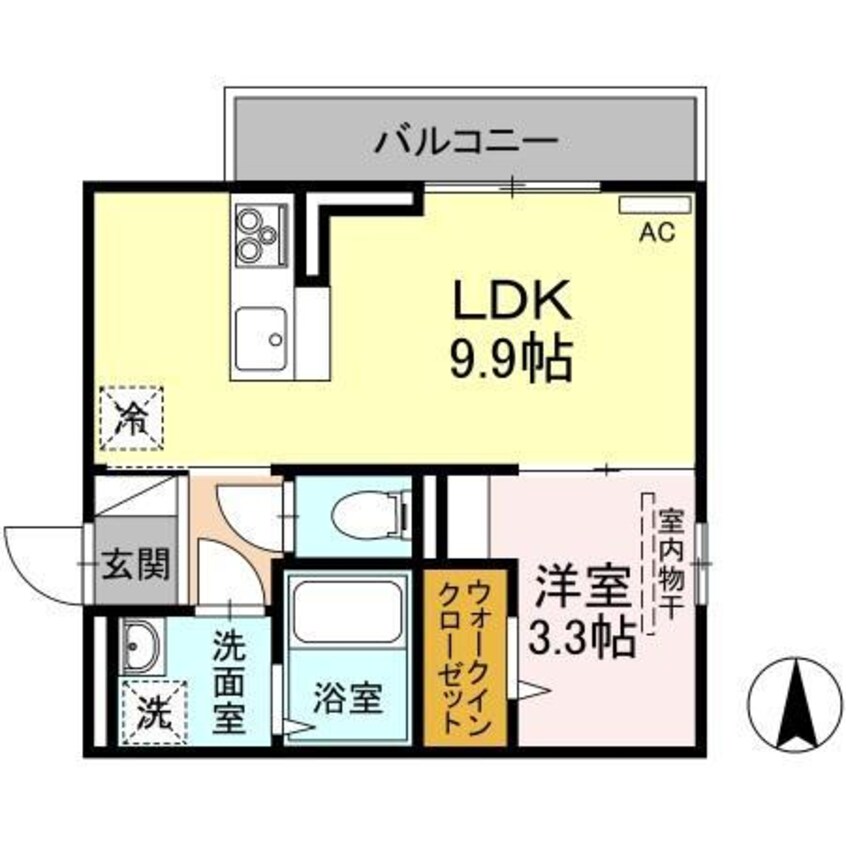 間取図 プリムローズⅡ