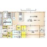 ソレイユⅡ（旭岡） 1LDKの間取り