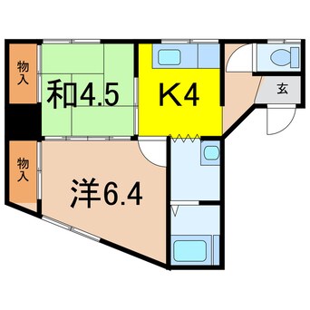 間取図 コーポラス小宮