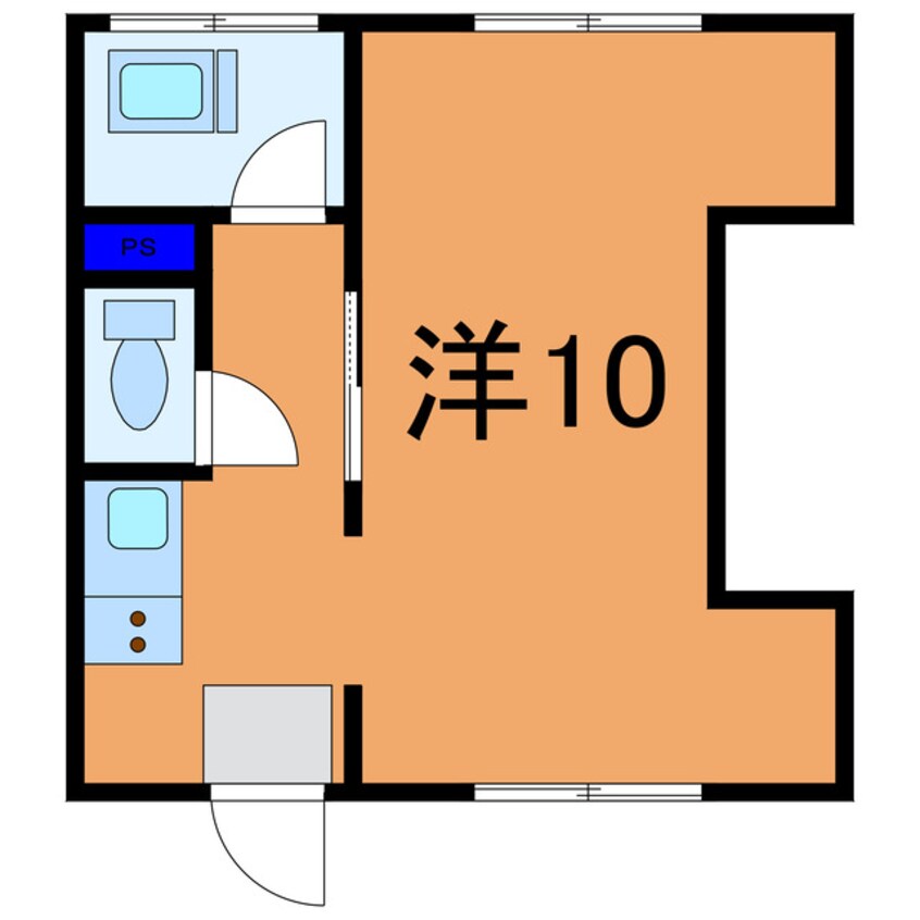 間取図 コーポみのり