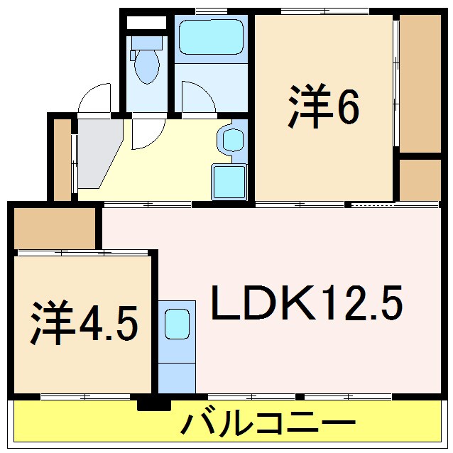 間取り図 スカイクレスト与板Ⅱ