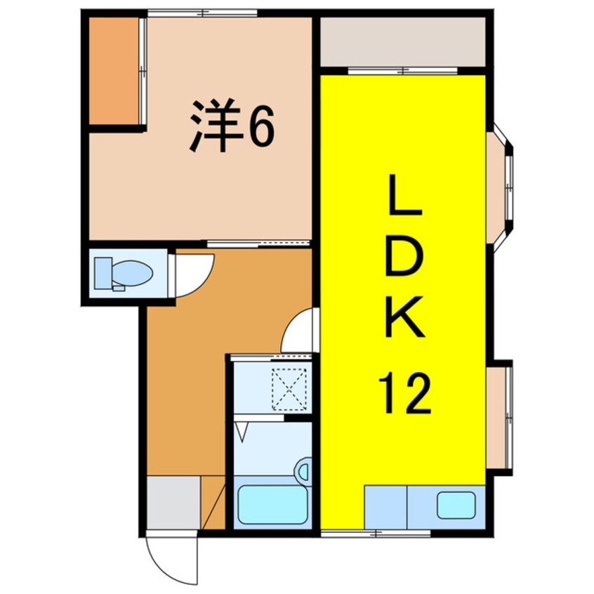 間取図 ハイムシンコー