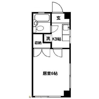 間取図 ユーロハイツ千手