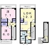 EDI　M－１ 2LDKの間取り