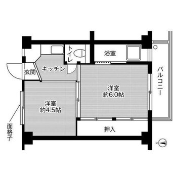 間取図 ﾋﾞﾚｯｼﾞﾊｳｽ宝地