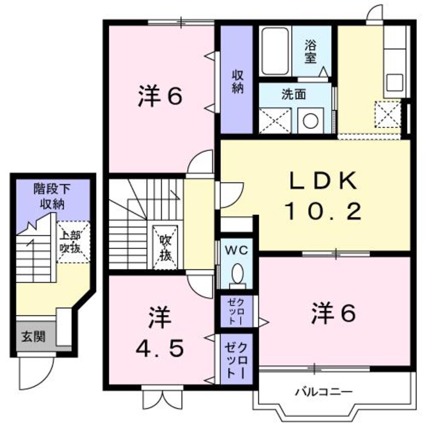 間取図 ブリッサ