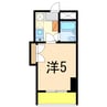 レクセル長岡 1Rの間取り