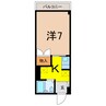 ケントタウン東神田 1Kの間取り
