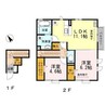 ミール・シーヴォン 2LDKの間取り