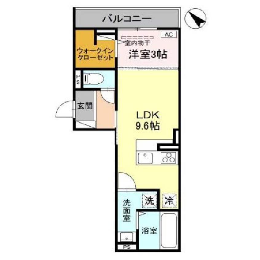間取図 プレミアステイツY