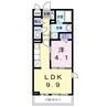ラフォーレ（柏崎） 1LDKの間取り