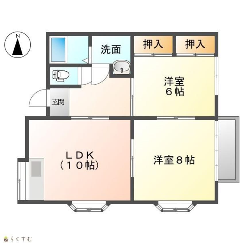 間取図 ファミーユB
