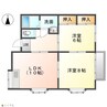 ファミーユB 2LDKの間取り