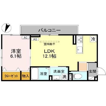 間取図 エテルノ　ドス