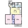 パレスサミット 2DKの間取り